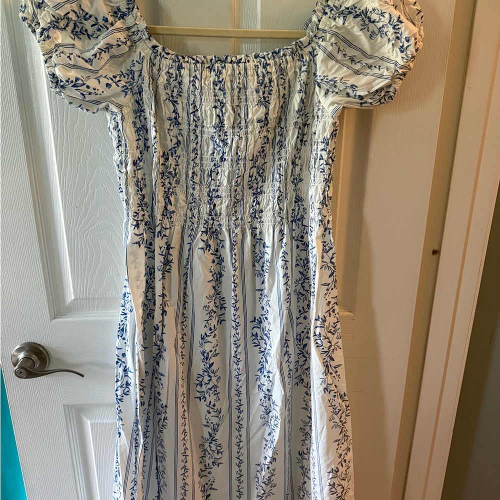 Floral Puff Sleeve Dress